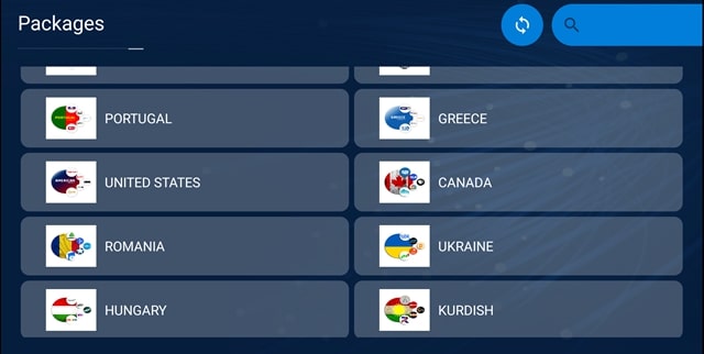 Channels List