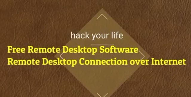 Remote Desktop And Free Share Screen Tool