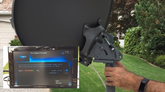 Fix DirecTV Signal : How To Adjust A DirecTV Satellite Dish