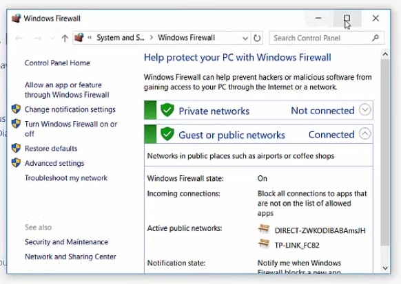 How To Remove Unblocking Internet Firewall On A Computer Desktop