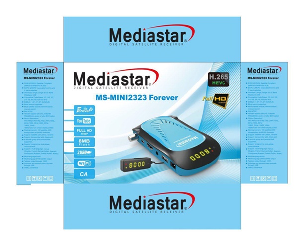 Mediastar MS-Mini 2323 Forever DVB-S2 And IPTV Receiver Review