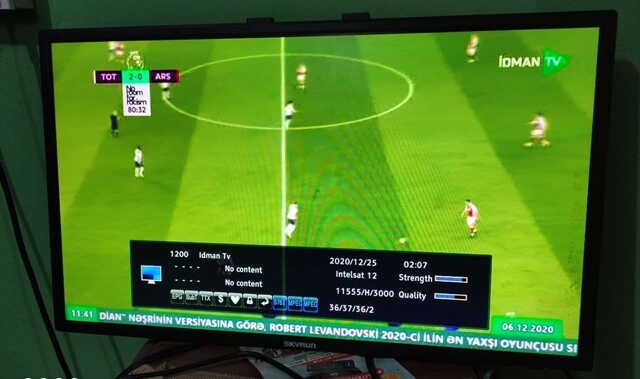 IDMAN TV And CBC Sports On Intelsat 12/904 At 45.0E