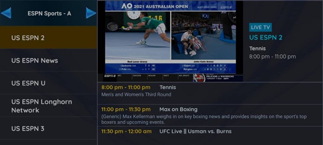IPTV LiveTV Channels