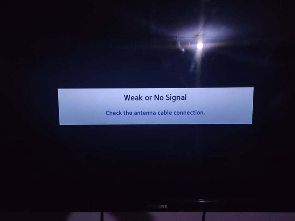 No Dish TV Signal or Satellite Signal Loss