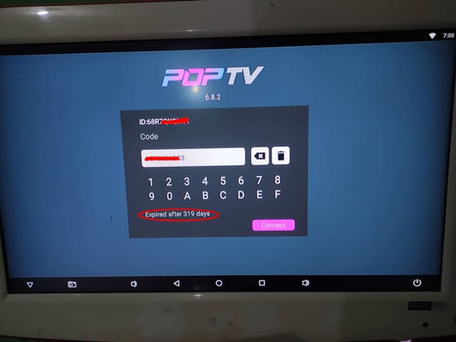 POPTV IPTV Activation Code