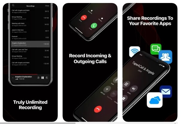 calls applications in iphone