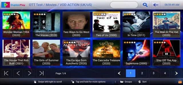 OTT Plus 4K IPTV App 