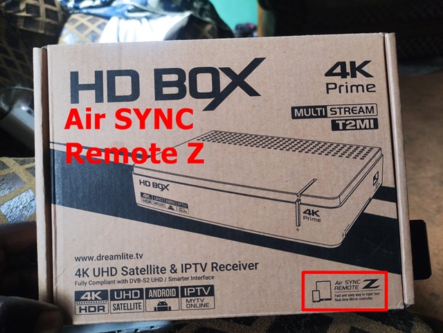 Air Sync Remote-Z STBs