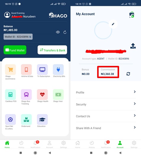 Shargo Payments, Sign up, Customer Care Support, Number, Wallet Funding