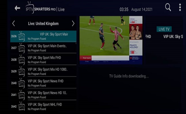 Smarters Pro Player App