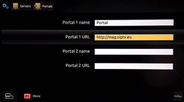 Add or Change Mag IPTV Portal URL