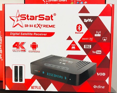 Starsat SR-X4 Extreme 4K Receiver Review
