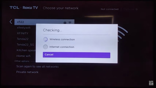 Unable To Connect To Wireless Network