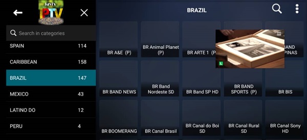 Brazil, Mexico, ESPN, NHL, MLB, UFC IPTV Channels