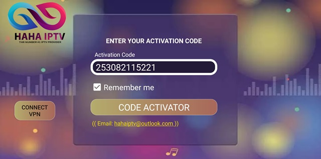 Haha IPTV Pro And Plus Activation Code