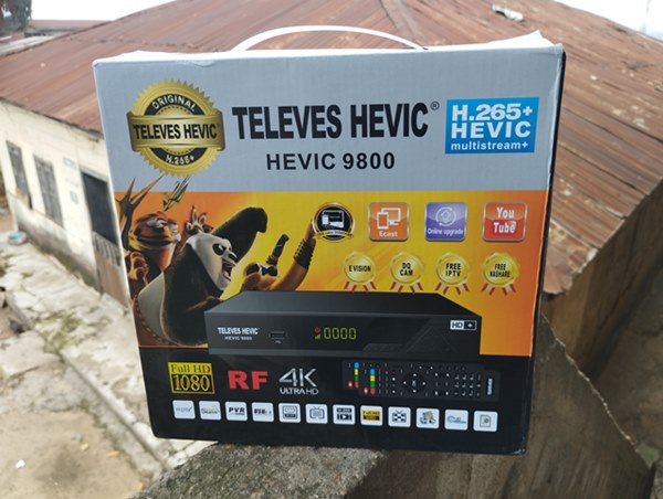 Televes Hevic 9800 Digital Satellite Receiver With Nashare1, Nashare2, and DQCAM IKS Server Protocol