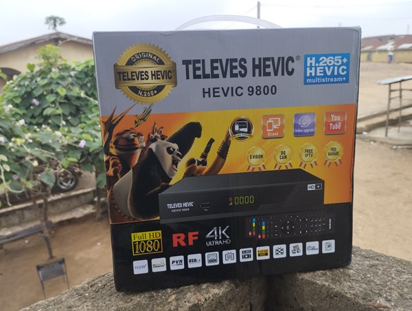 Televes Hevic 9800 Digital Satellite Receiver With Nashare1, Nashare2, and DQCAM IKS Server Protocol