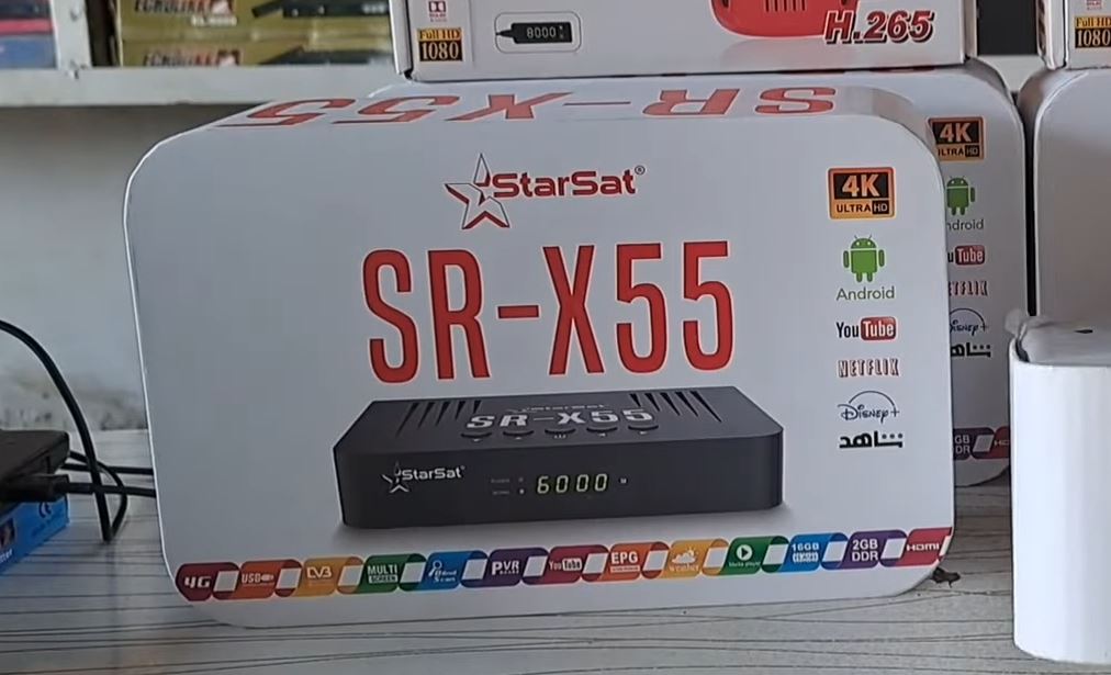 Starsat SR-X55 4K Android And Satellite Receiver